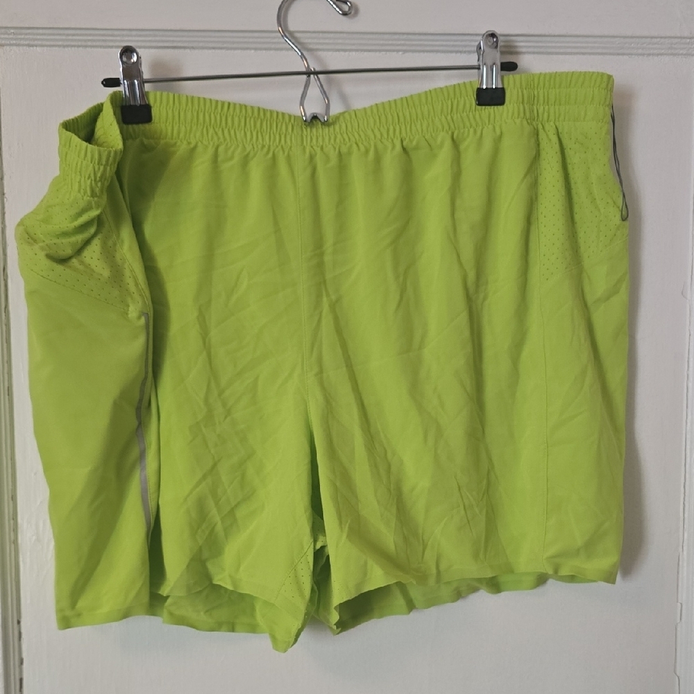 Bright Yellow All In Motion Athletic Shorts